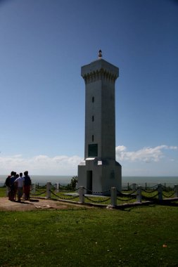 Porto seguro, Bahia / Brezilya - 2 Şubat 2010: Bahia 'nın güneyindeki Porto Seguro şehrinin tarihi merkezi..