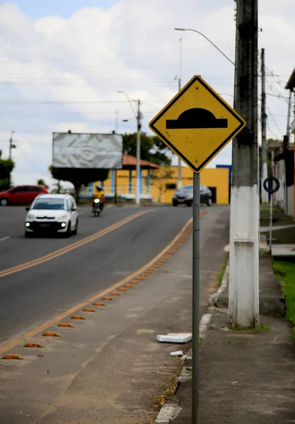 Mata Sao Joao Bahia Brazil October 2020 Signposting Traffic Sigpostions — стокове фото