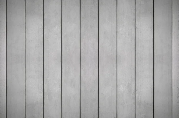 Пустой Серебряный Металл Белый Деревянный Стол Стены Пол Вертикальный Вид — стоковое фото