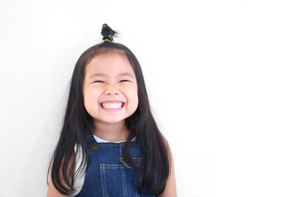 Ασιατικά Παιδιά Χαριτωμένο Παιδί Κορίτσι Και Νηπιαγωγείο Φοιτητής Χαρούμενο Χαμόγελο — Φωτογραφία Αρχείου