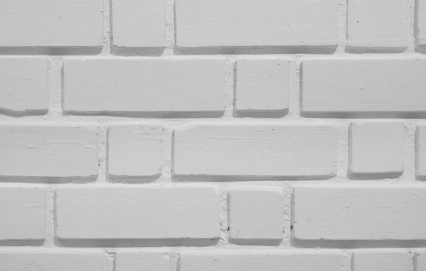 Old White Paint Brick Wall Textured Background Interior Exterior Architecture — Stock Photo, Image