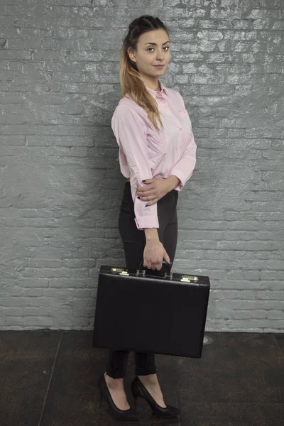 Proud Business Woman Ready Work Poses Picture — Stock Photo, Image