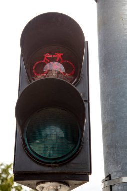  Bisiklet trafiği için trafik ışıkları