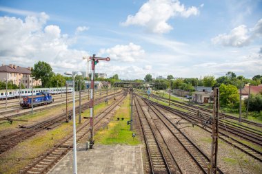 Bialystok, Polonya - 23 Temmuz 2020: Bialystok 'ta çok ünlü bir graffiti.