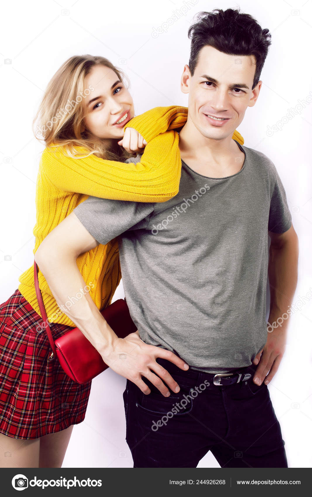 Best Friends Teenage Couple Girl And Boy Together Having Fun Posing Emotional On White Background Couple Happy Smiling Lifestyle People Concept Blond And Brunette Stock Photo Image By C Iordani Best Friends Teenage Couple Girl And Boy Together Having Fun Posing Emotional On White Background Couple Happy Smiling Lifestyle People Concept Blond And Brunette Stock Photo Image By C Iordani