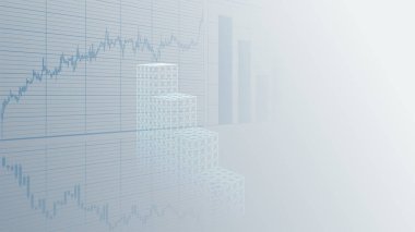 Grafikler ve metin için yer ile parlak arka plan. Vektör çizim.