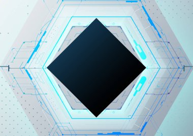 Metin için yeri olan geleceksel arkaplan.