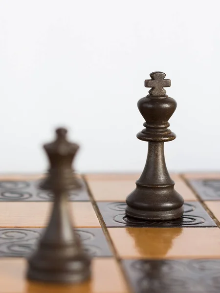 Chess Photographed Chessboard — Stock Photo, Image