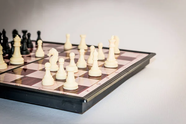 Chess Photographed Chessboard — Stock Photo, Image