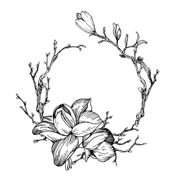 İşleme tarzında çelenk