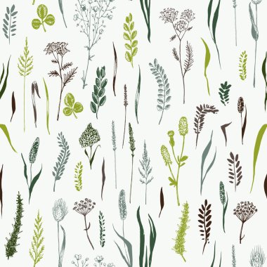 Yaban otları ve çiçekler kabartma stilinde boyanmıştır..