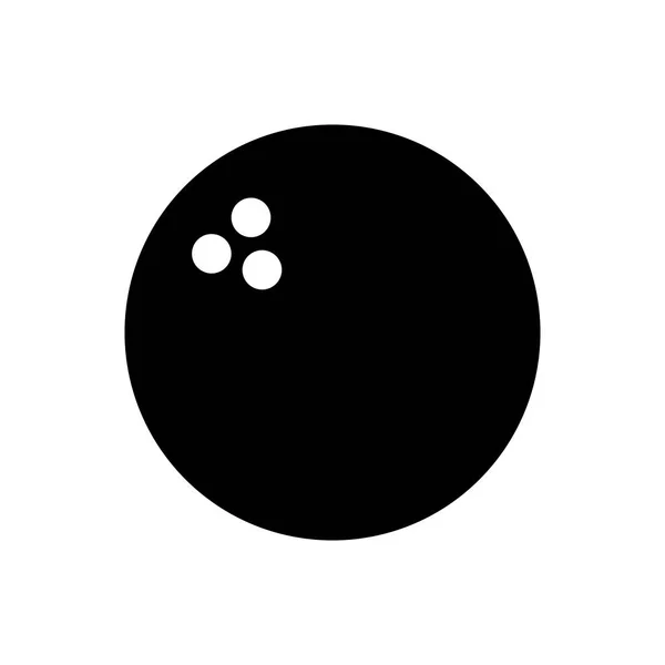Иконка боулинга изолирована. Символ, иллюстрация логотипа для мобильной концепции и веб-дизайна . — стоковый вектор