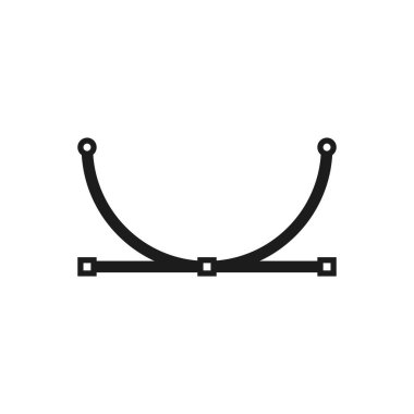 Vektör ana hatları simgesi. Mobil konsept ve web tasarımı için sembol, logo illüstrasyonu.