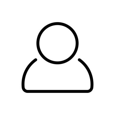 Adam taslak simgesi. Mobil konsept ve web tasarımı için sembol, logo illüstrasyonu.