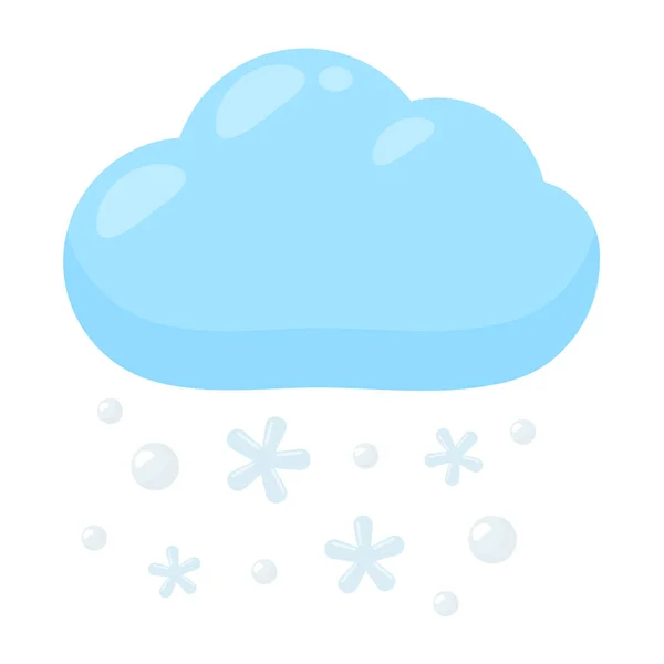 Cute Weather Icon Set Weather Forecast Icon Isolated White Background — Stock Vector