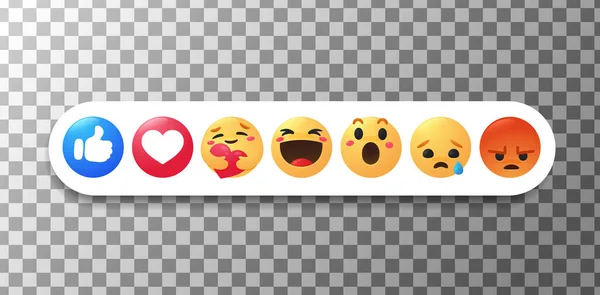 Nuevo Emoticono Pulgar Cara Que Muestran Emociones Mientras Abrazan Con — Vector de stock