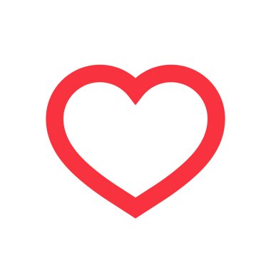 Kırmızı kalp sembolü aşkın çeşitli şekillerde bir sembolüdür. Aşk gününde medyayı bir araya getirmek için..