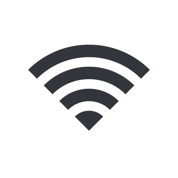 Ícone Símbolo Wifi Gratuito Para Conexão Dispositivo Sem Fio —  Vetores de Stock