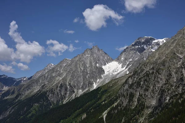 Die Berge Piccolo Und Grande Orecchio Etwa 3000 Meter Hoch — Stockfoto
