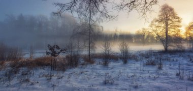 Kış Harikalar Diyarı frost nad kar