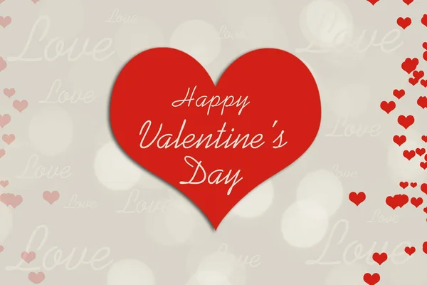 Happy Valentine Dag Bakgrund — Stockfoto