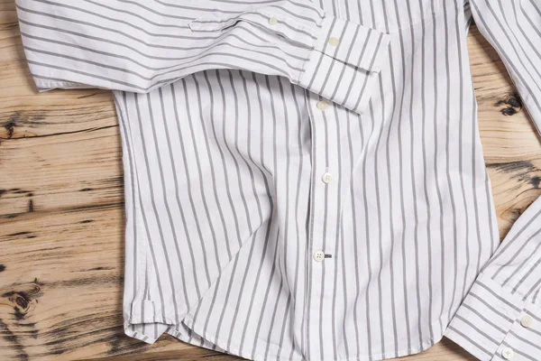 袖の綿のシャツのピース 純綿生地 — ストック写真