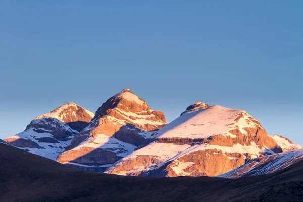 Ordesa Ulusal Parkı Ndaki Monte Perdido Soum Ramond Punta Las — Stok fotoğraf