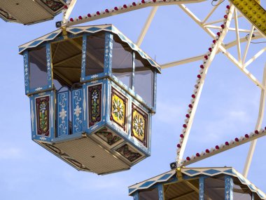 oktoberfest, dönme dolap, Münih, Almanya