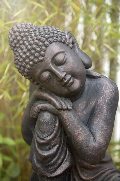 Sleeping Buddha Statue Garden — Stock Photo, Image