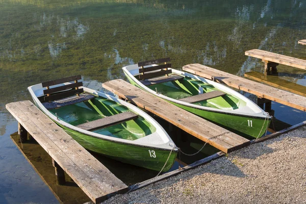 Slavné Jezero Hintersee Bavorsko Německo Zasněženými Horami — Stock fotografie