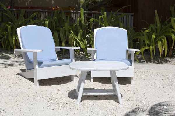 Place Sit Tropical Beach Vacation Concept — Stock Photo, Image