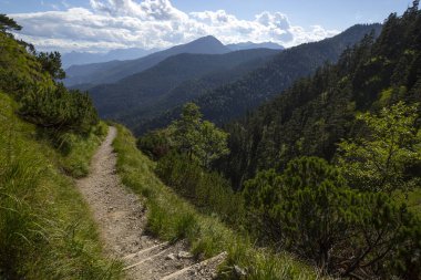 Görüntü Herzogstand dağından, Bavyera, Almanya