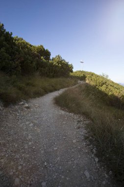Herzogstand dağ, Bavyera, Almanya üstten görüntülemek