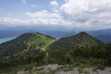 Herzogstand dağın, Bavyera, Almanya
