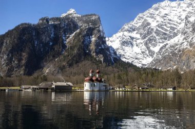 Bavyera 'da ünlü Koenigssee Gölü