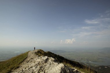 Bavaria, Almanya için dağ panorama