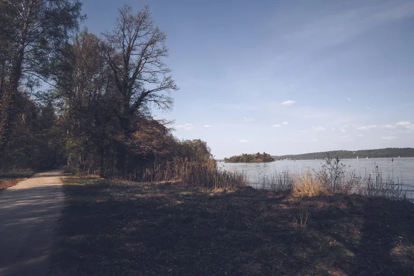 Starnberské jezero, bavorské pohoří v Německu — Stock fotografie