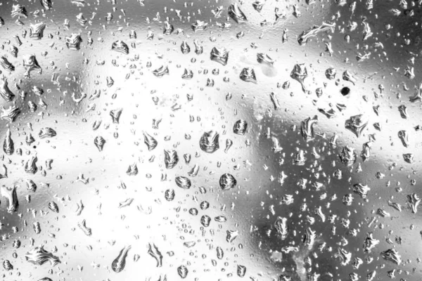 Σταγόνες βροχής σε ένα τζάμι — Φωτογραφία Αρχείου