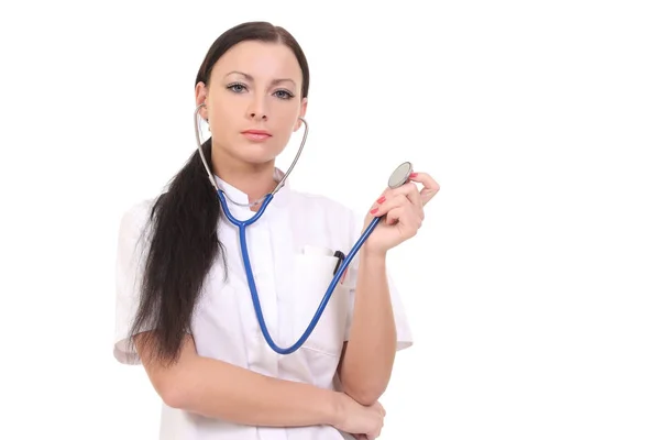 Retrato de una hermosa doctora —  Fotos de Stock