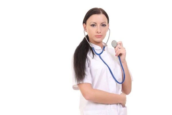 Retrato de una hermosa doctora —  Fotos de Stock