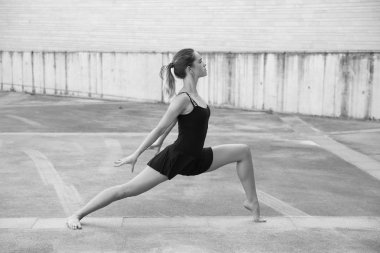 esnek sportif gövdeli atletik kız