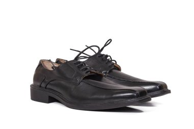 siyah deri Erkek Ayakkabı