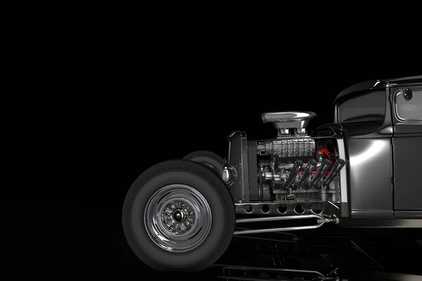 Hot Rod 3D Renderer — Stockfoto