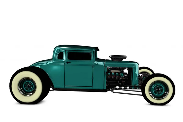 Hot Rod 3D renderelés — Stock Fotó