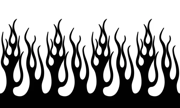 Feuerflamme Illustration — Stockvektor