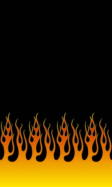 Feuerflamme Illustration — Stockvektor