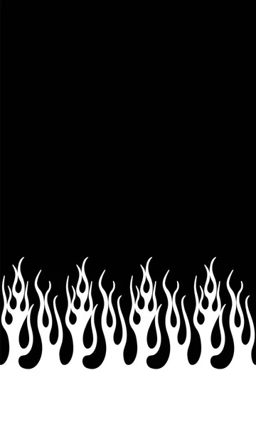 Feuerflamme Illustration — Stockvektor