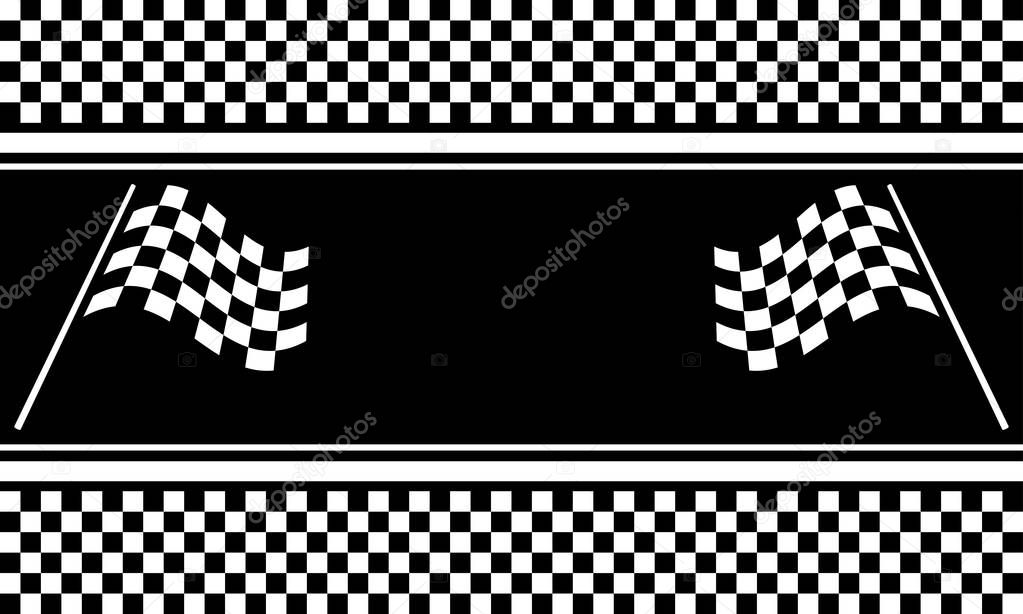 Checkered background vector