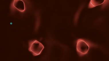 Nanorobot yakalar ve virüs yok eder. 3D render.