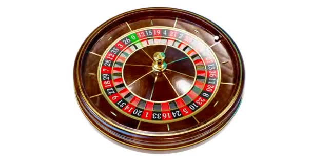 Roue de roulette Casino . — Video